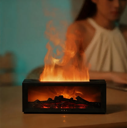 Fireplace Flame with Remote&Aromatherapy