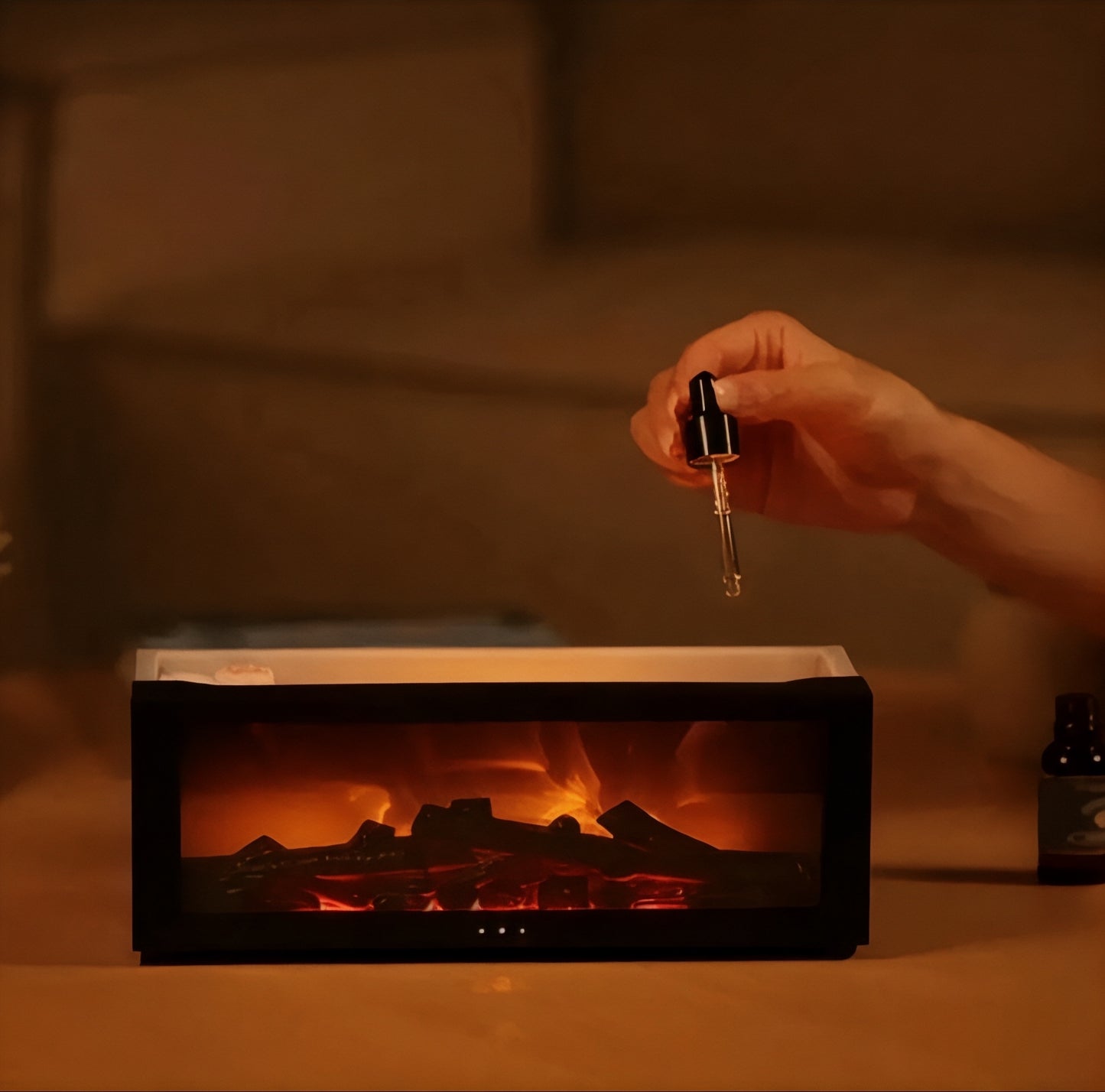 Fireplace Flame with Remote&Aromatherapy