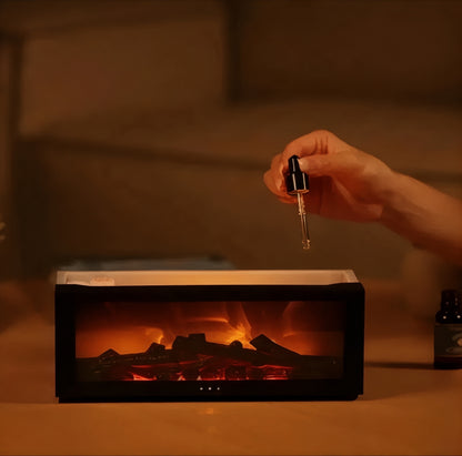 Fireplace Flame with Remote&Aromatherapy